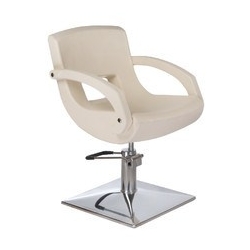 Fotel fryzjerski Nino BH-8805 kremowy